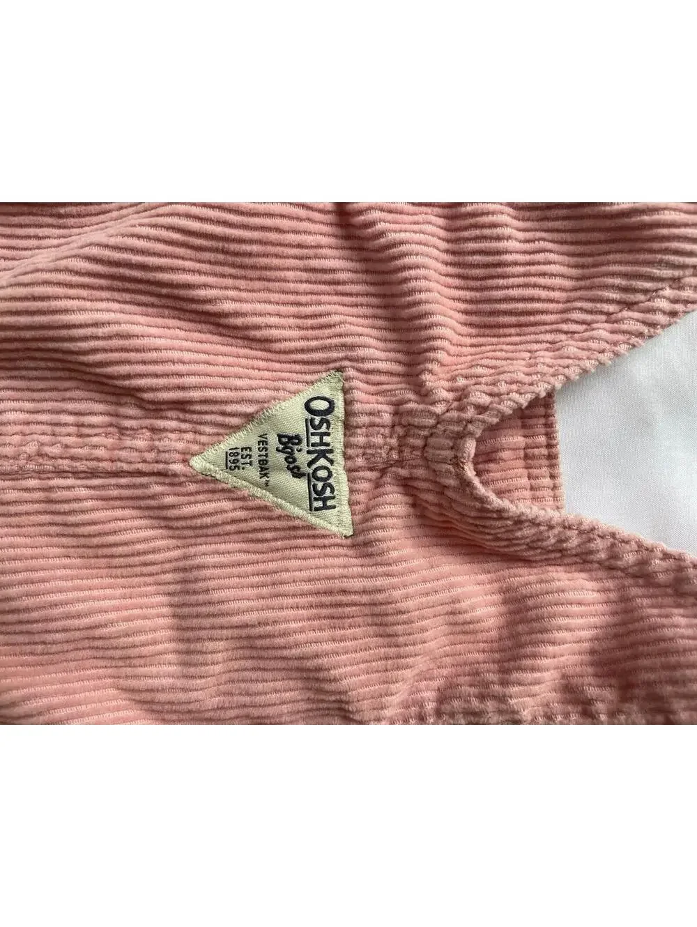 OshKosh B’gosh Pink Corduroy Overalls 2T Toddler Girl
